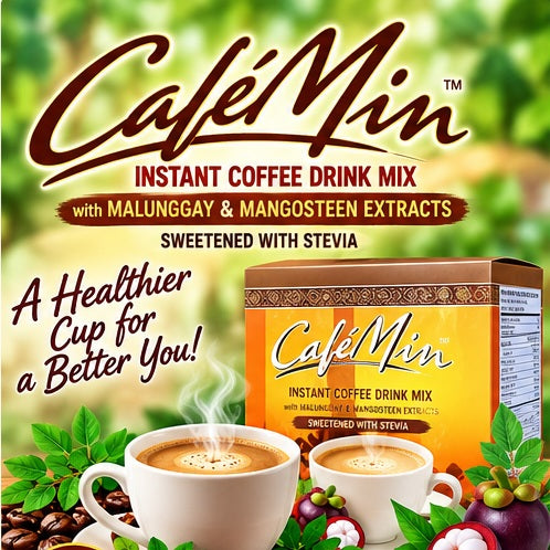 CafeMin Instant Coffee Drink Mix - 10 Sachets
