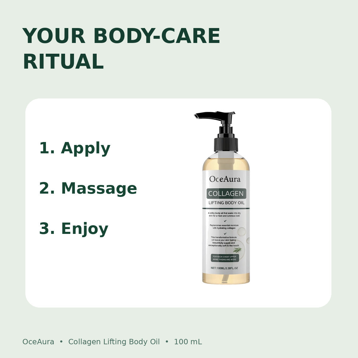 OceAura Collagen Body Oil