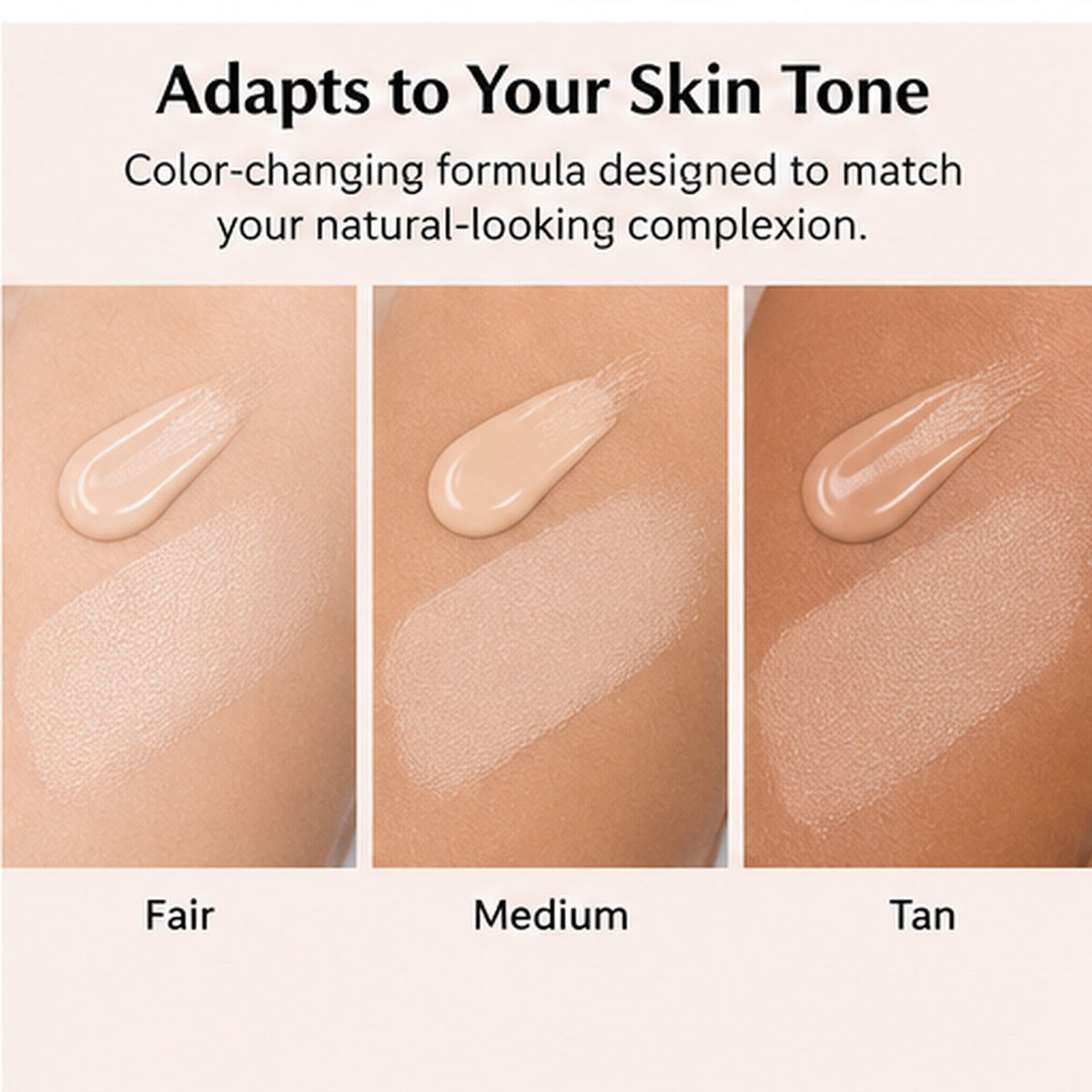 2-in-1 Color-Changing Foundation Stick with Built-in Brush – Natural Shade